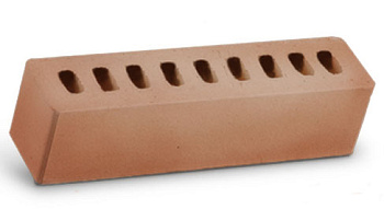 Кирпич лицевой (изделие керамическое ИК-2) гладкий "Корица-микс" Голицыно   М-125 250х60х65