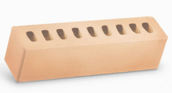 Кирпич лицевой (изделие керамическое ИК-2) гладкий "Слоновая кость" Голицыно   М-125 250х60х65